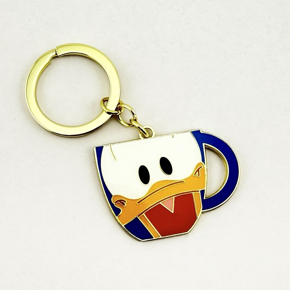 2025 Disney Parks Donald Duck Teacup Mug Keychain Bag Charm Disneyland World E‎
